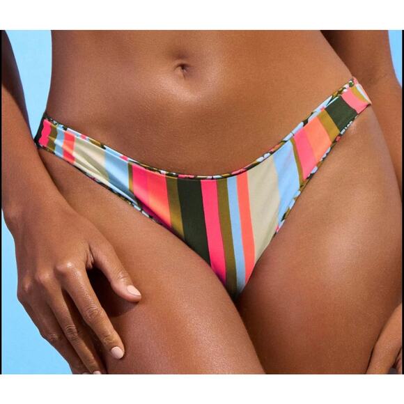 Maaji Geogame Flirt Thin Side Bikini Bottom M NWT - Picture 4 of 4